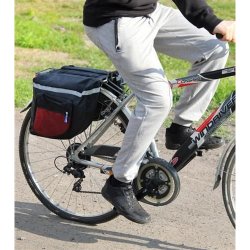 Dobbelt taske til cyklen