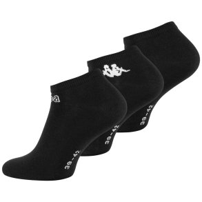 Ankelstrmpe Kappa sort 3 pak