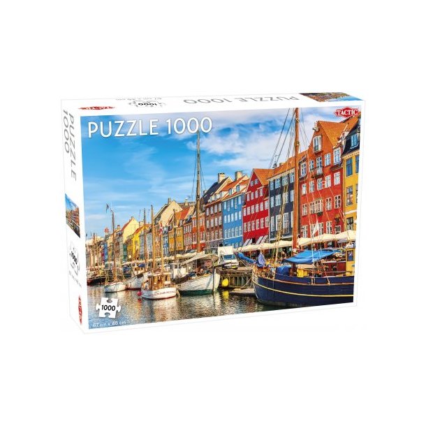 Nyhavn Puslespil 1000 Brikker - Puslespil - Altgodttildig.dk