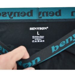 Boksershorts bambus sorte 3 pak