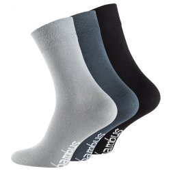 Bambusstrmper i 3 pak mix