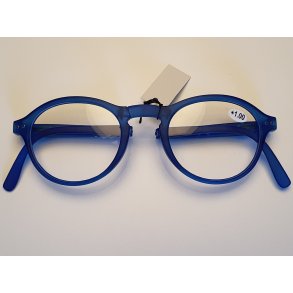 Billig lsebrille bl foldbar