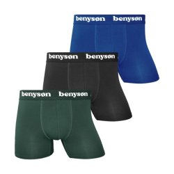 Bambus boksershorts 3 pak. mix