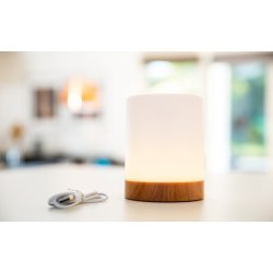 Led bordlampe genopladelig