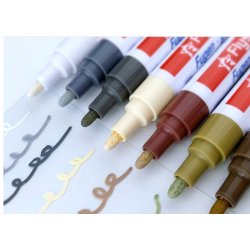 Fugepen forskellige farver