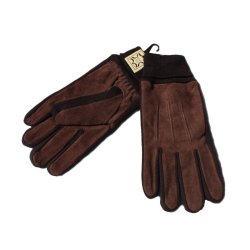 Handsker til herre og dame brun skind