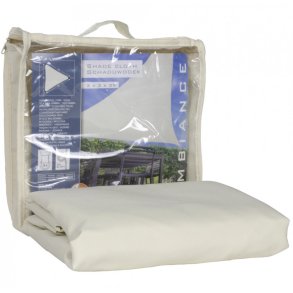 Solafsk�rmning hvid-beige