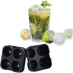 Runde isterningeforme med 4 huller