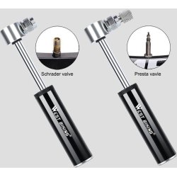 Cykelpumpe i aluminium