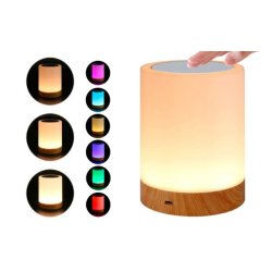 Led bordlampe genopladelig