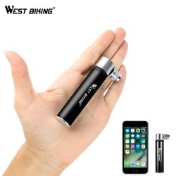 Cykelpumpe i aluminium