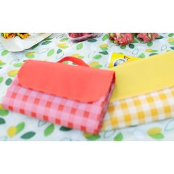 Picnictppe i forskellige farver