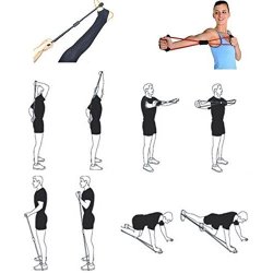 Trningsbnd med hndtag