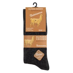 Alpaka uld sokker 2 par