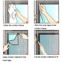 Insektnet til vinduer